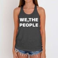 We The People Women's Knotted Racerback Tank