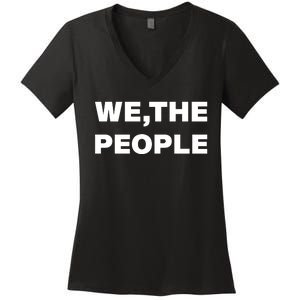 We The People Women's V-Neck T-Shirt