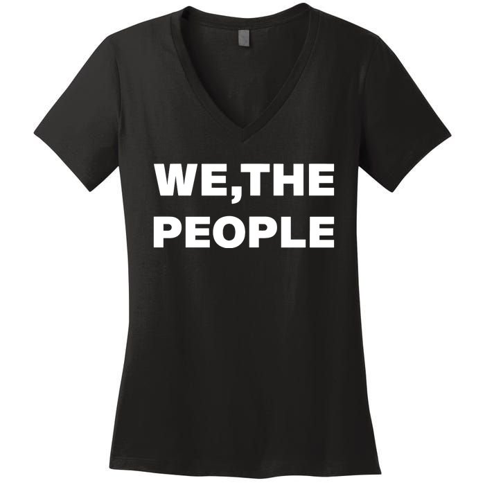 We The People Women's V-Neck T-Shirt