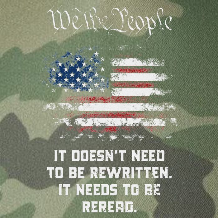We The People It DoesnT Need To Be Rewritten Usa Legacy Tie Dye Trucker Hat