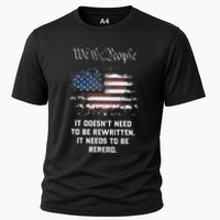 We The People It DoesnT Need To Be Rewritten Usa Performance Shirt
