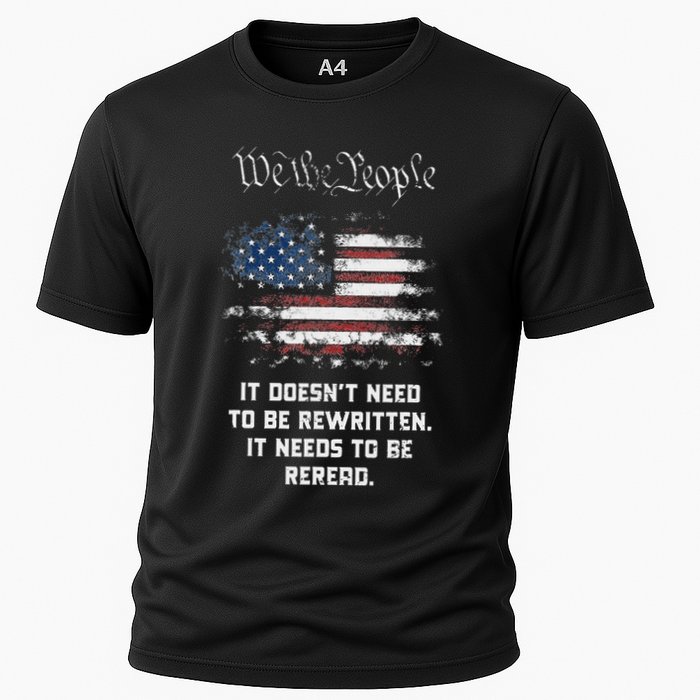 We The People It DoesnT Need To Be Rewritten Usa Performance Shirt