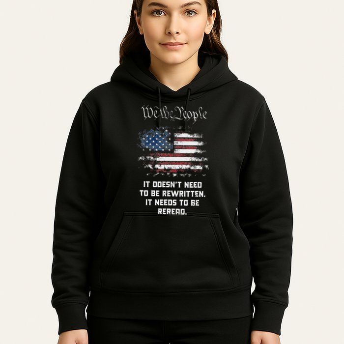 We The People It DoesnT Need To Be Rewritten Usa Hoodie