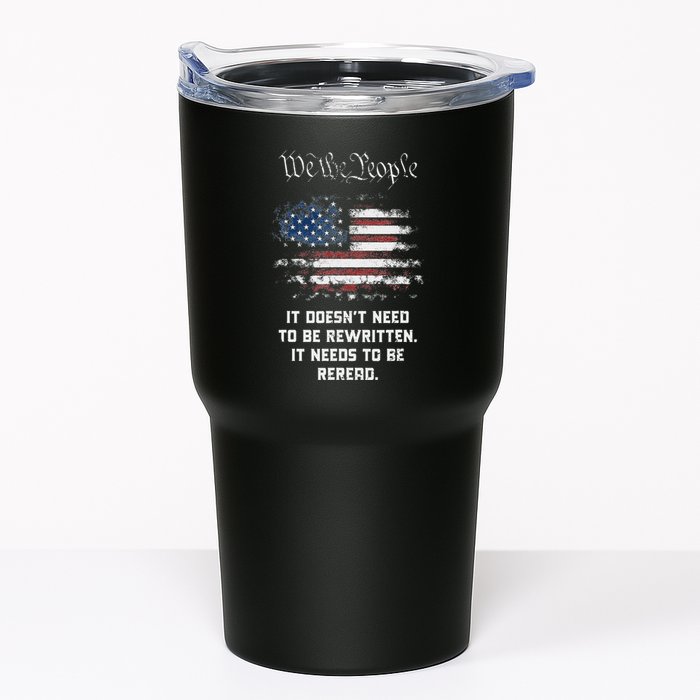 We The People It DoesnT Need To Be Rewritten Usa Tumbler