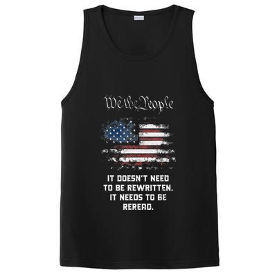 We The People It DoesnT Need To Be Rewritten Usa PosiCharge Competitor Tank