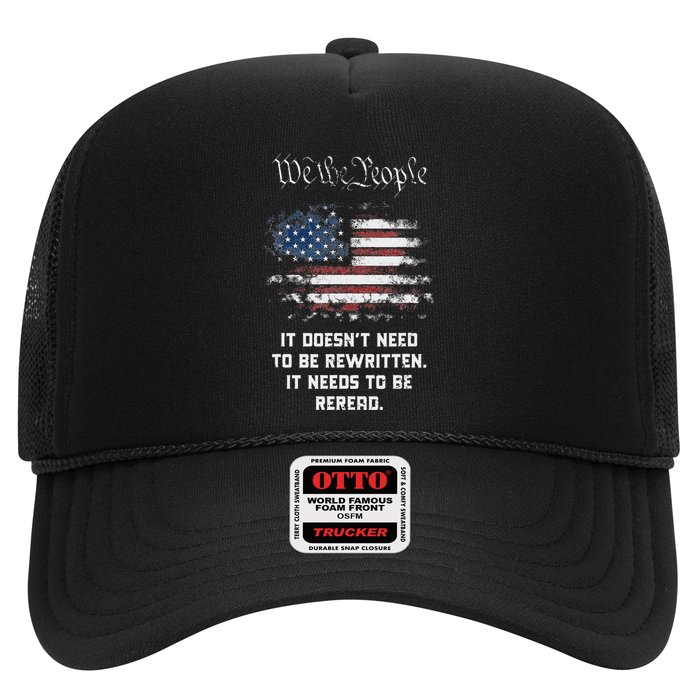 We The People It DoesnT Need To Be Rewritten Usa Hat