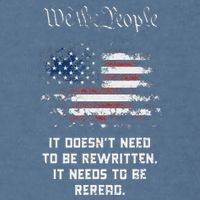 We The People It DoesnT Need To Be Rewritten Usa Garment-Dyed Sweatshirt