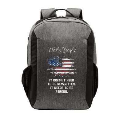 We The People It DoesnT Need To Be Rewritten Usa Vector Backpack
