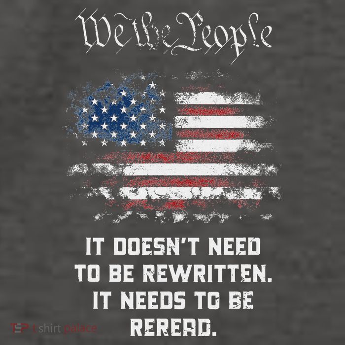 We The People It DoesnT Need To Be Rewritten Usa Vector Backpack