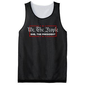 We The People She The President Mesh Reversible Basketball Jersey Tank