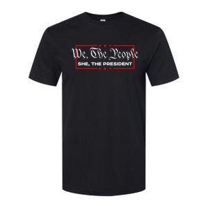 We The People She The President Softstyle CVC T-Shirt