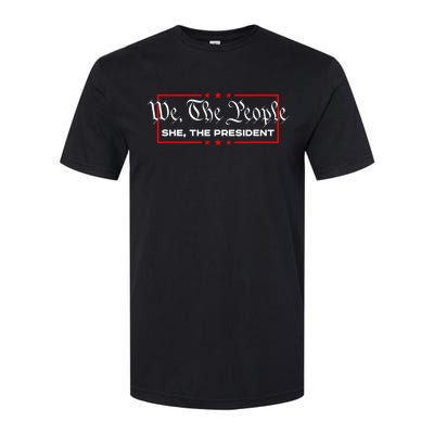 We The People She The President Softstyle® CVC T-Shirt