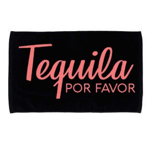 Womens TEQUILA POR FAVOR Cinco De Mayo Drinking Tee Microfiber Hand Towel