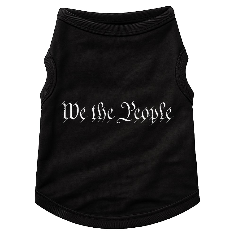 We The People Us Constitution American Patriot We The People Doggie Tank