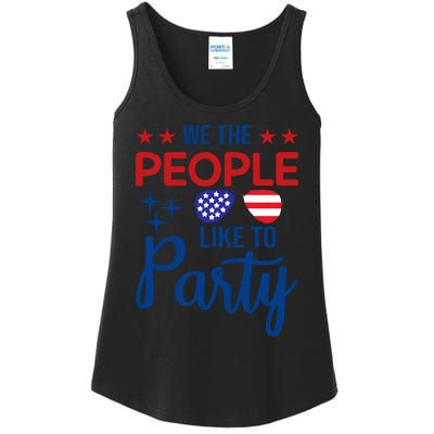 We The People Party Ladies Essential Tank