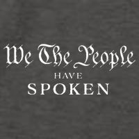 We The People Have Spoken Won Reelect Trump Wins Vector Backpack