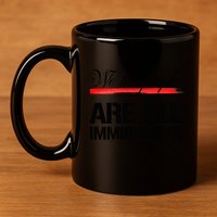We The People Are All Immigrants 11oz C Handle Ceramic Mug