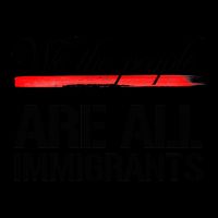We The People Are All Immigrants Drawstring Bag