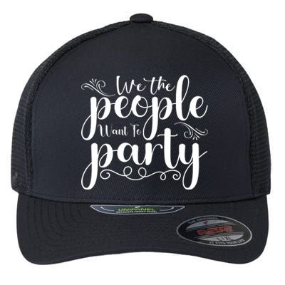 We The People Party Flexfit Unipanel Trucker Cap