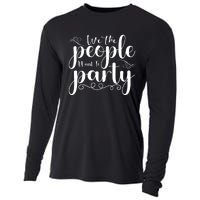 We The People Party Cooling Performance Long Sleeve Crew