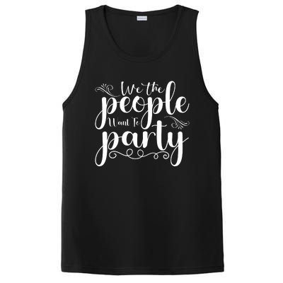 We The People Party PosiCharge Competitor Tank