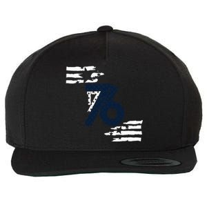 we the people 1776 american flag Wool Snapback Cap