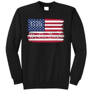 We The People 1776 Patriotic American Conservative US Constitution American Sweatshirt