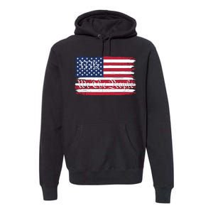 We The People 1776 Patriotic American Conservative US Constitution American Premium Hoodie