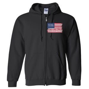 We The People 1776 Patriotic American Conservative US Constitution American Full Zip Hoodie