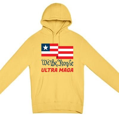 We The People Ultra MAGA Trump 2024 Anti Biden Premium Pullover Hoodie