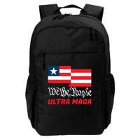 We The People Ultra MAGA Trump 2024 Anti Biden Backpack