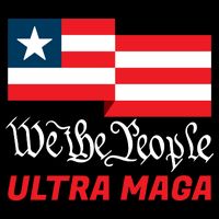 We The People Ultra MAGA Trump 2024 Anti Biden Backpack
