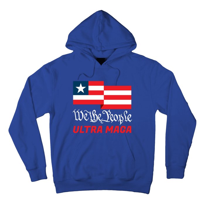 We The People Ultra MAGA Trump 2024 Anti Biden Hoodie