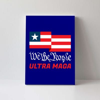 We The People Ultra MAGA Trump 2024 Anti Biden Canvas