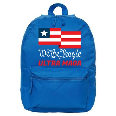 We The People Ultra MAGA Trump 2024 Anti Biden 16 in Basic Backpack