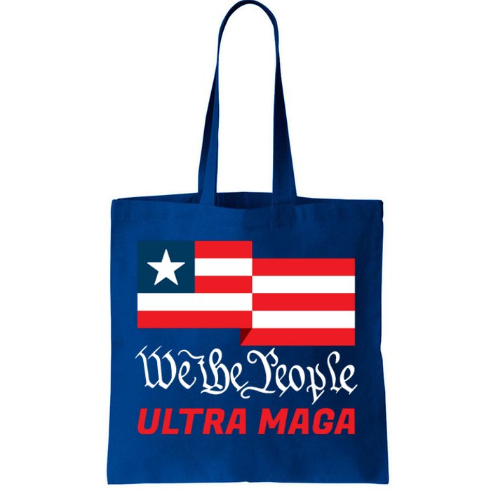 We The People Ultra MAGA Trump 2024 Anti Biden Tote Bag