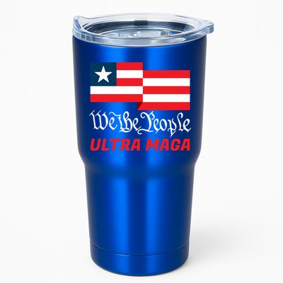 We The People Ultra MAGA Trump 2024 Anti Biden Tumbler
