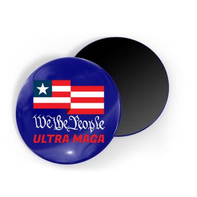 We The People Ultra MAGA Trump 2024 Anti Biden Magnet