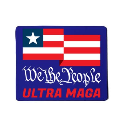 We The People Ultra MAGA Trump 2024 Anti Biden Mousepad