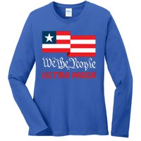 We The People Ultra MAGA Trump 2024 Anti Biden Ladies Long Sleeve Shirt