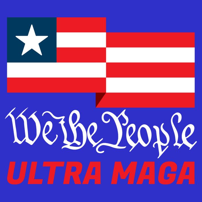 We The People Ultra MAGA Trump 2024 Anti Biden Kids Sweatshirt