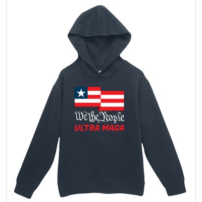 We The People Ultra MAGA Trump 2024 Anti Biden Urban Pullover Hoodie