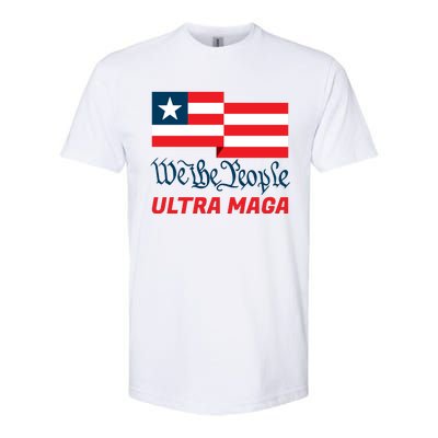 We The People Ultra MAGA Trump 2024 Anti Biden Softstyle® CVC T-Shirt