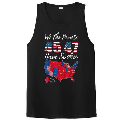 We The People Have Spoken Usa Election 2024 Map Trump 2024 PosiCharge Competitor Tank