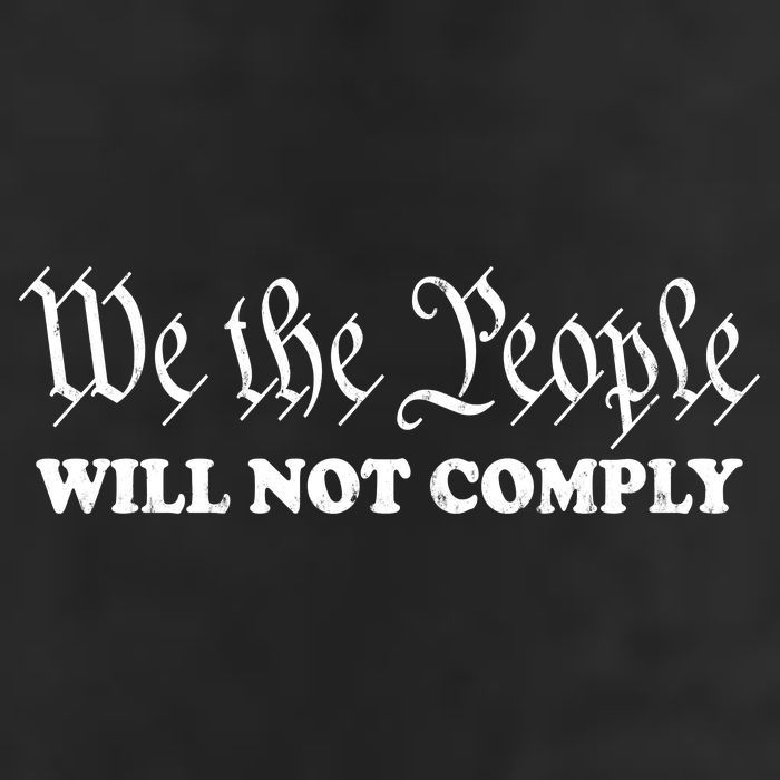 We The People Will Not Comply Cool Comfort Performance Bucket Hat