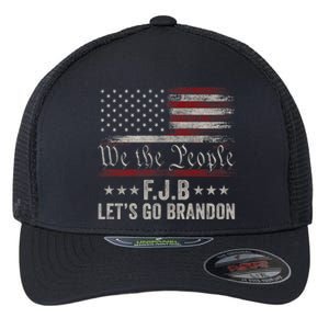 We The People, Let’s Go, Brandon Conservative Anti Liberal Flexfit Unipanel Trucker Cap