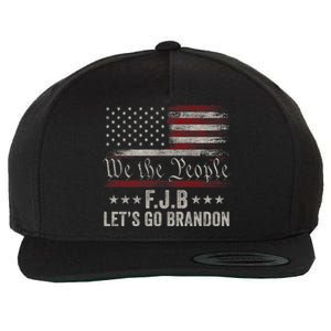 We The People, Let’s Go, Brandon Conservative Anti Liberal Wool Snapback Cap