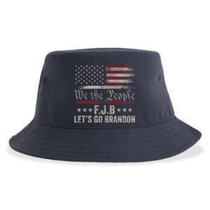 We The People, Let’s Go, Brandon Conservative Anti Liberal Sustainable Bucket Hat