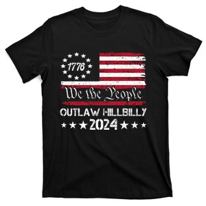 We The People Outlaw Hillbilly 2024 Trump Vance T-Shirt