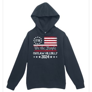 We The People Outlaw Hillbilly 2024 Trump Vance Urban Pullover Hoodie